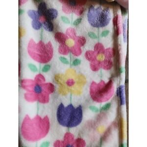 Baby Elements Tulip Floral Blanket Plush Security Lovey RN# 170272 Pink Flowers
